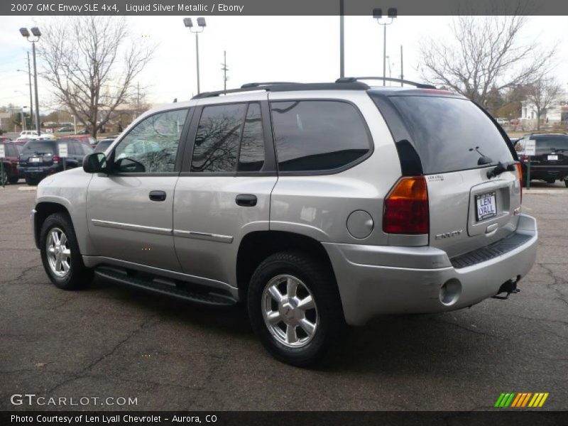 Liquid Silver Metallic / Ebony 2007 GMC Envoy SLE 4x4