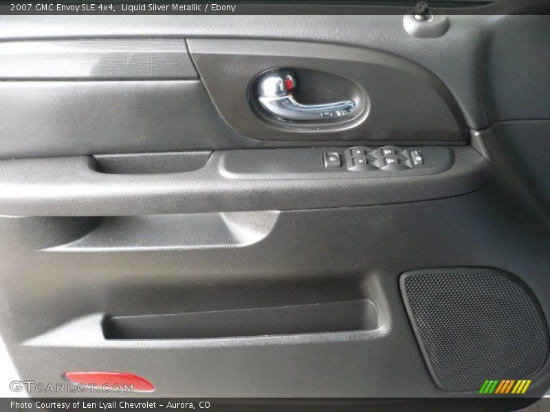 Liquid Silver Metallic / Ebony 2007 GMC Envoy SLE 4x4