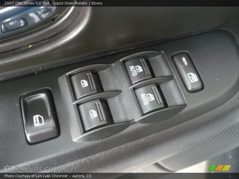 Liquid Silver Metallic / Ebony 2007 GMC Envoy SLE 4x4