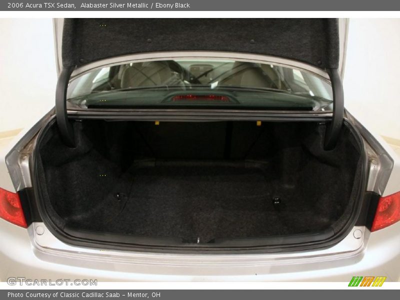Alabaster Silver Metallic / Ebony Black 2006 Acura TSX Sedan