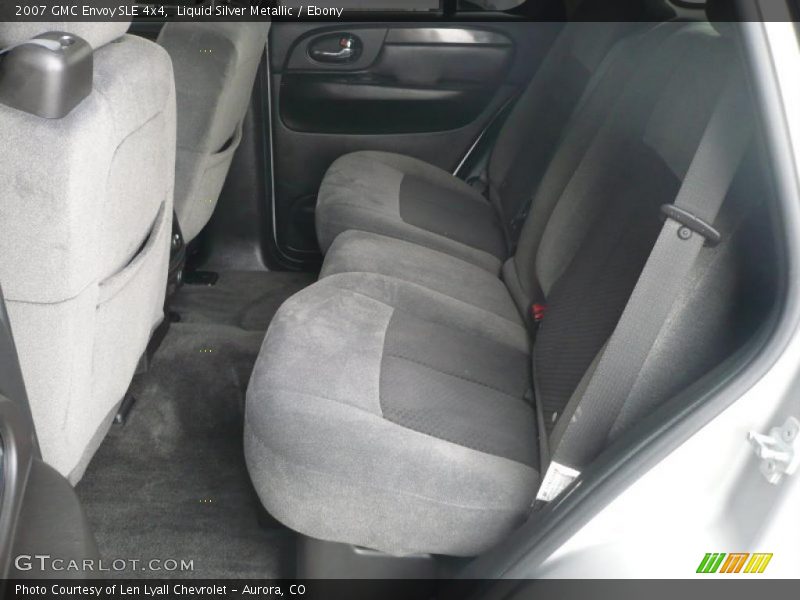 Liquid Silver Metallic / Ebony 2007 GMC Envoy SLE 4x4