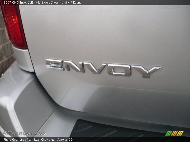 Liquid Silver Metallic / Ebony 2007 GMC Envoy SLE 4x4