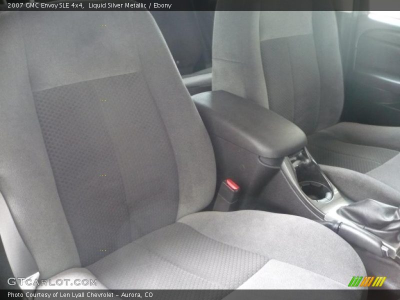 Liquid Silver Metallic / Ebony 2007 GMC Envoy SLE 4x4