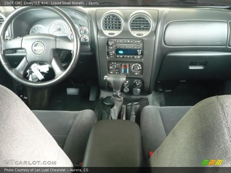 Liquid Silver Metallic / Ebony 2007 GMC Envoy SLE 4x4