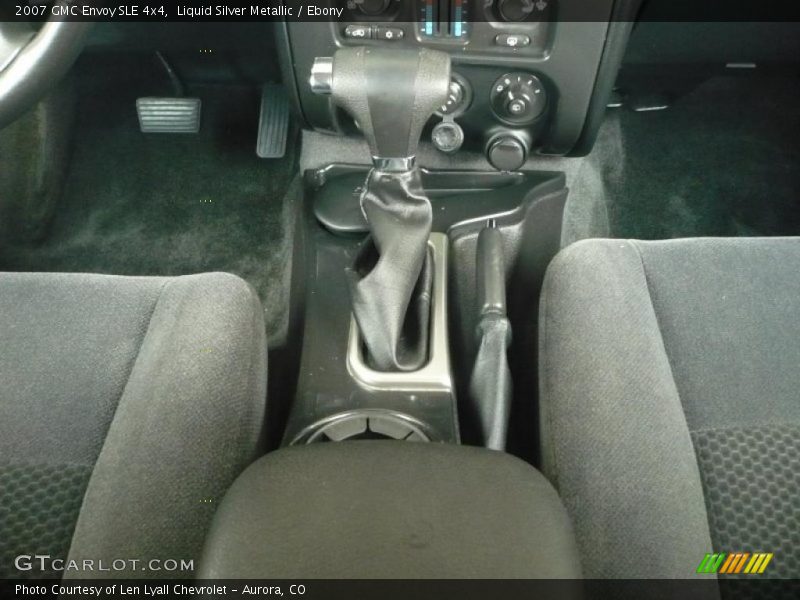 Liquid Silver Metallic / Ebony 2007 GMC Envoy SLE 4x4