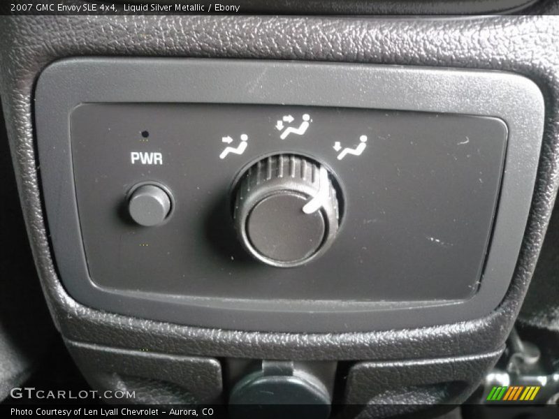 Liquid Silver Metallic / Ebony 2007 GMC Envoy SLE 4x4