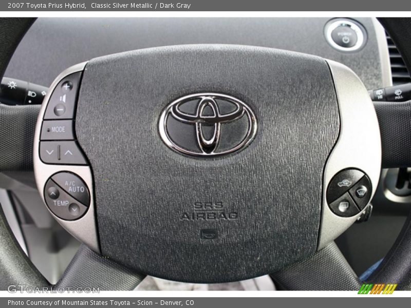 Classic Silver Metallic / Dark Gray 2007 Toyota Prius Hybrid