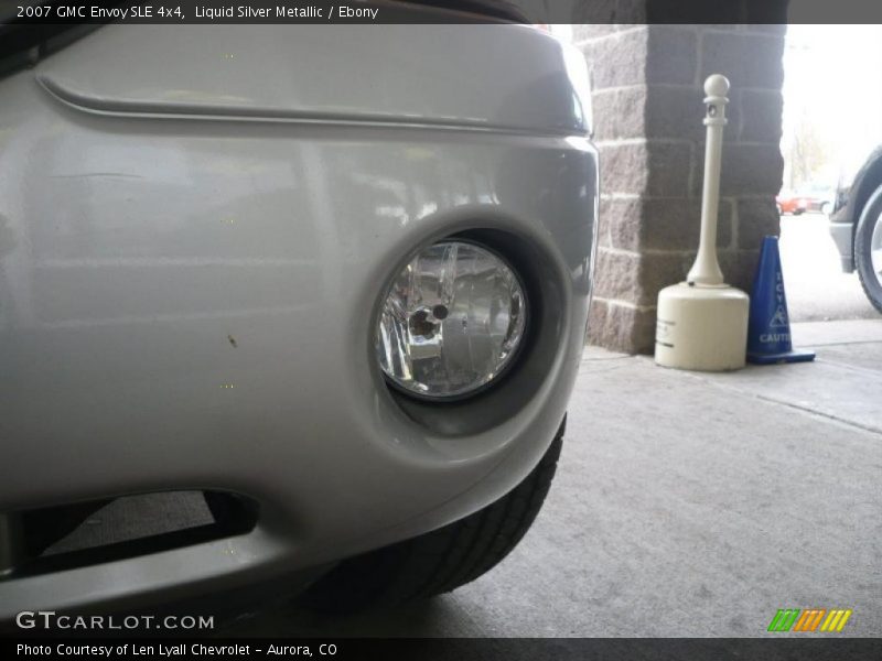 Liquid Silver Metallic / Ebony 2007 GMC Envoy SLE 4x4
