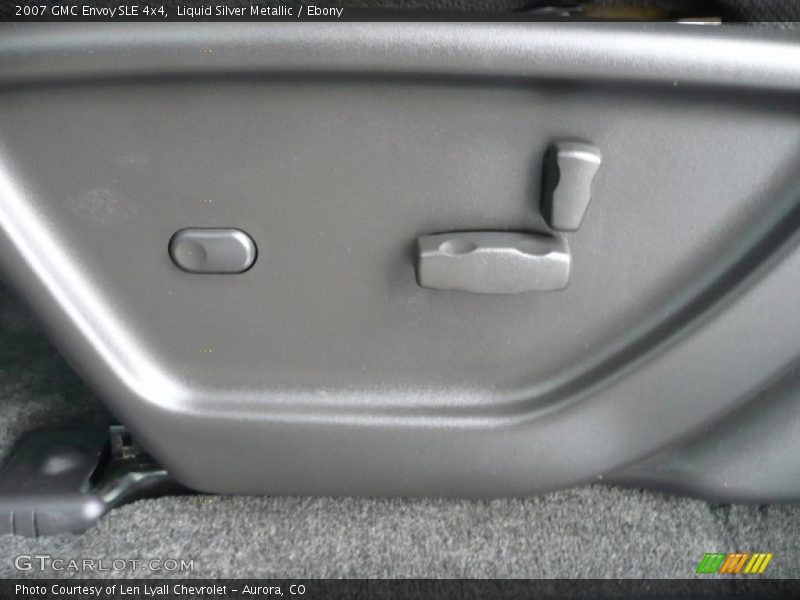 Liquid Silver Metallic / Ebony 2007 GMC Envoy SLE 4x4