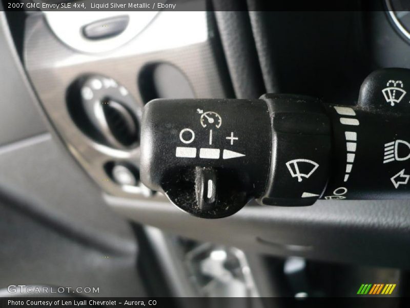 Liquid Silver Metallic / Ebony 2007 GMC Envoy SLE 4x4