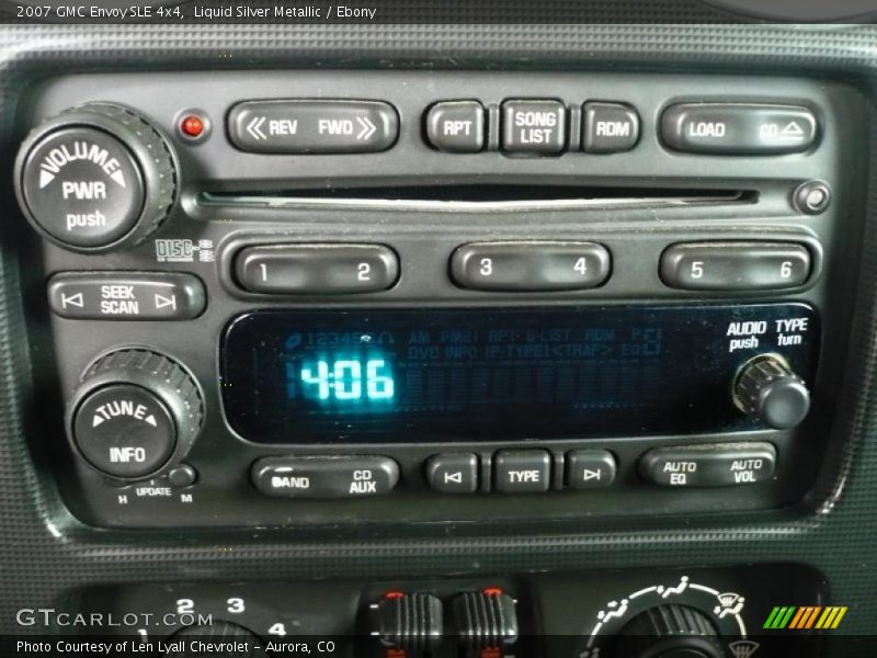 Liquid Silver Metallic / Ebony 2007 GMC Envoy SLE 4x4