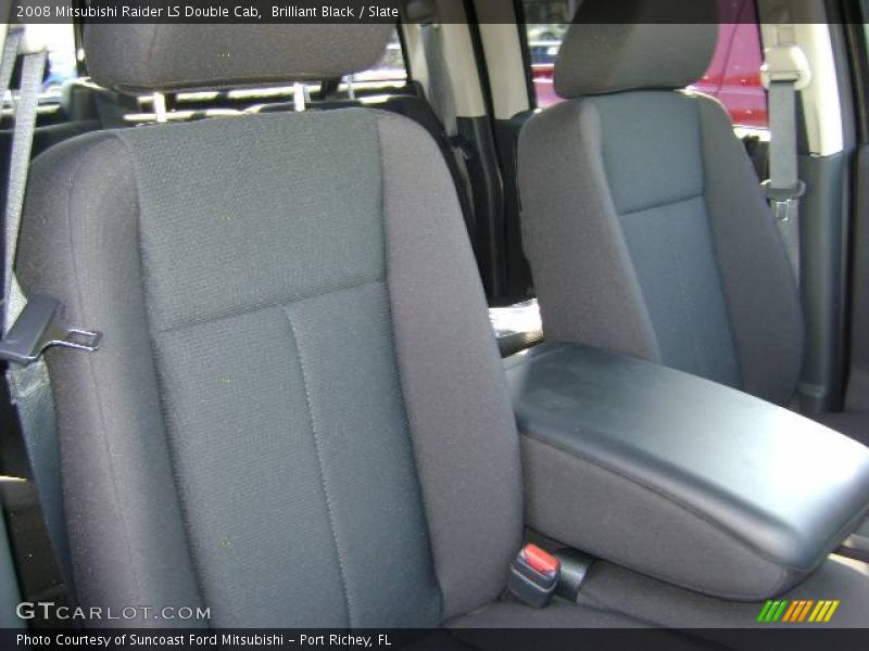 Brilliant Black / Slate 2008 Mitsubishi Raider LS Double Cab