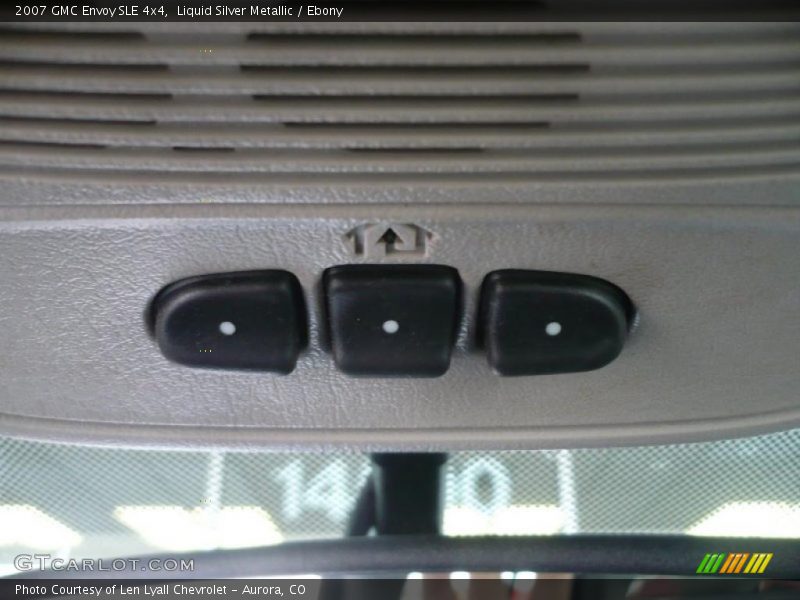 Liquid Silver Metallic / Ebony 2007 GMC Envoy SLE 4x4