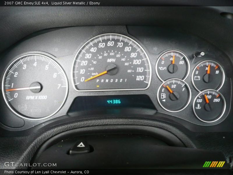 Liquid Silver Metallic / Ebony 2007 GMC Envoy SLE 4x4