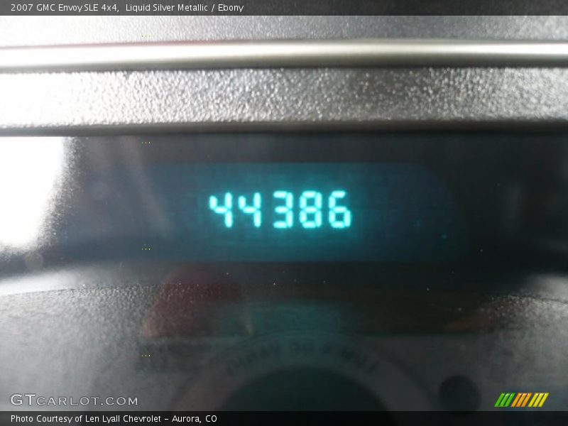 Liquid Silver Metallic / Ebony 2007 GMC Envoy SLE 4x4