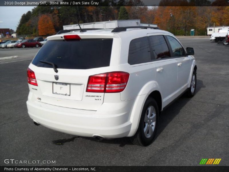 Stone White / Dark Slate Gray 2010 Dodge Journey SXT