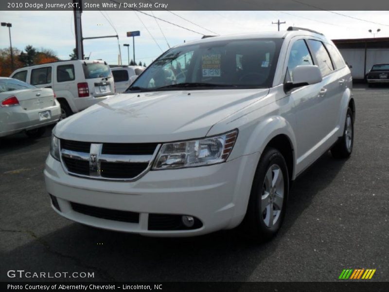 Stone White / Dark Slate Gray 2010 Dodge Journey SXT