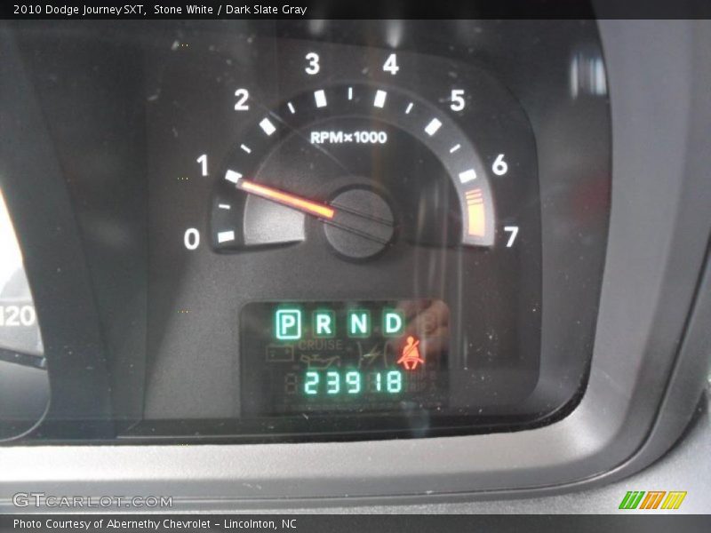 Stone White / Dark Slate Gray 2010 Dodge Journey SXT