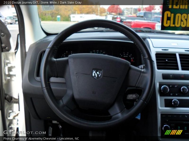 Stone White / Dark Slate Gray 2010 Dodge Journey SXT