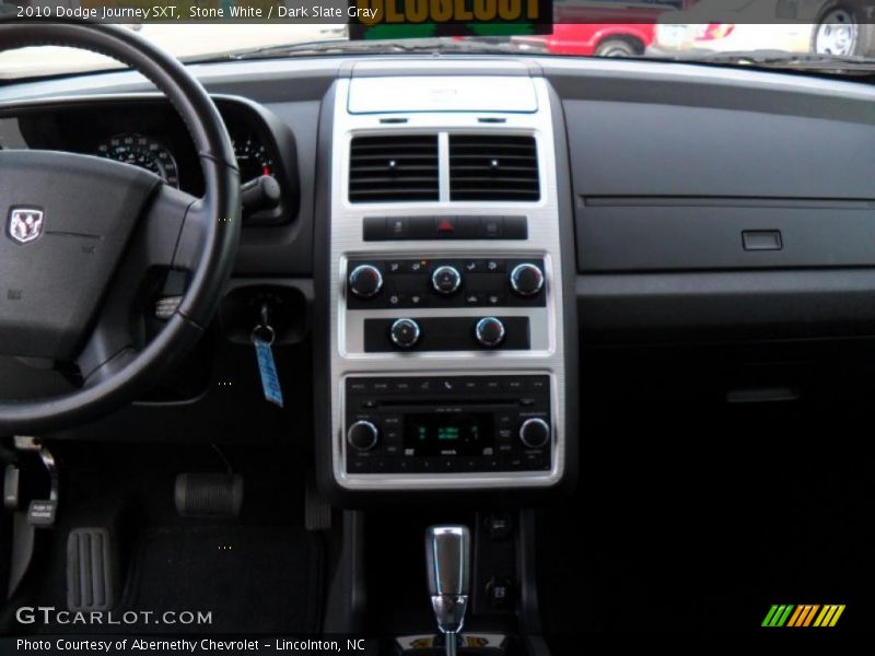 Stone White / Dark Slate Gray 2010 Dodge Journey SXT