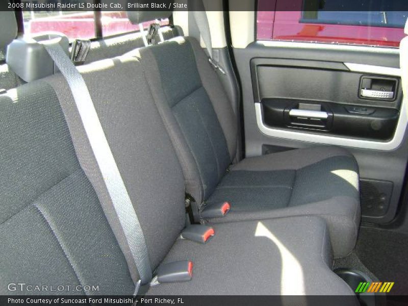 Brilliant Black / Slate 2008 Mitsubishi Raider LS Double Cab