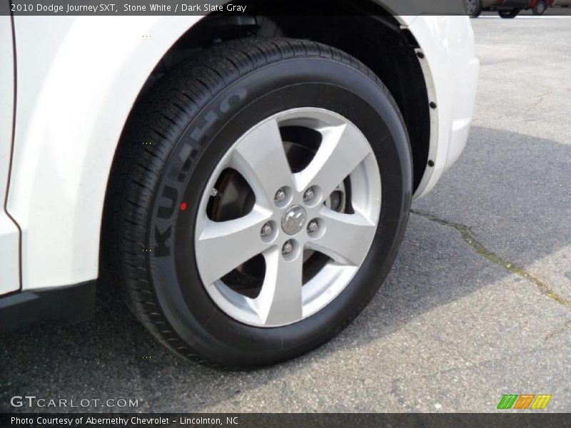 Stone White / Dark Slate Gray 2010 Dodge Journey SXT
