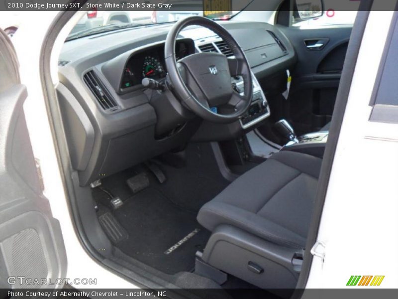 Stone White / Dark Slate Gray 2010 Dodge Journey SXT
