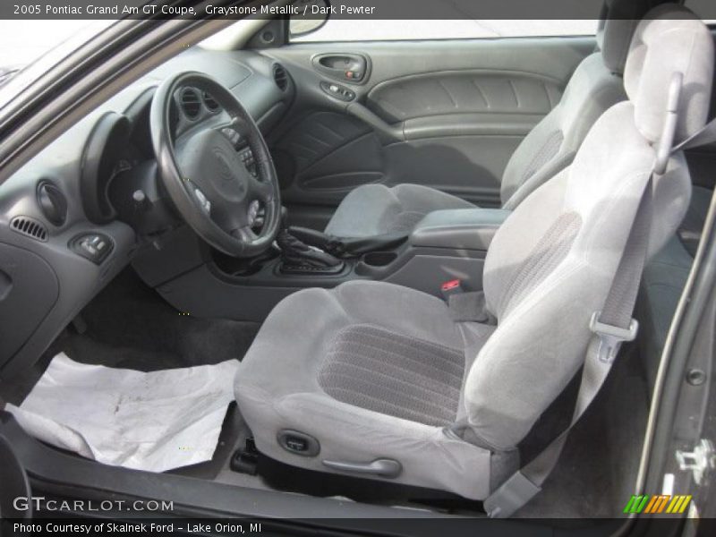 Graystone Metallic / Dark Pewter 2005 Pontiac Grand Am GT Coupe