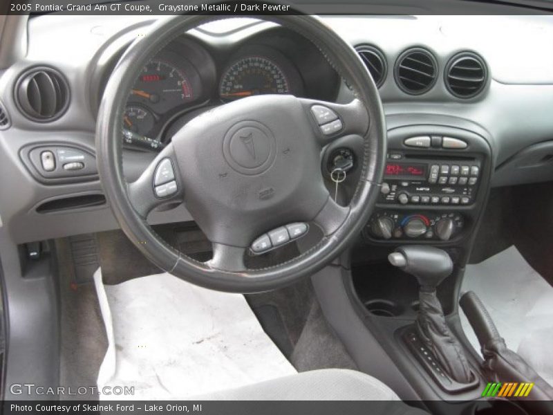 Graystone Metallic / Dark Pewter 2005 Pontiac Grand Am GT Coupe