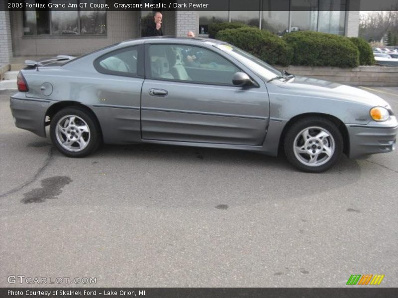Graystone Metallic / Dark Pewter 2005 Pontiac Grand Am GT Coupe