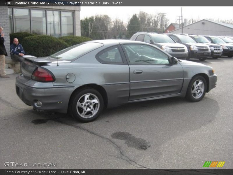 Graystone Metallic / Dark Pewter 2005 Pontiac Grand Am GT Coupe