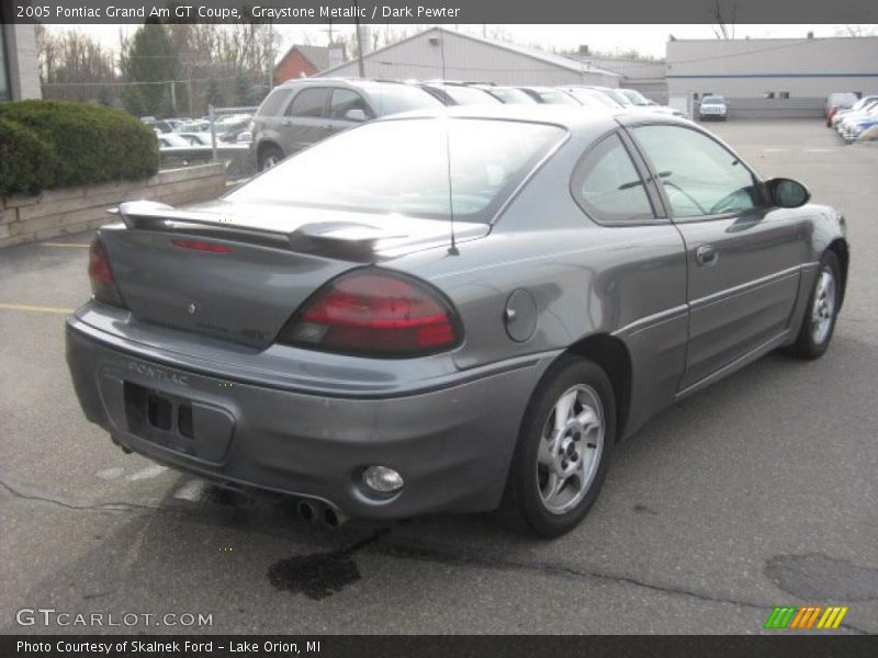Graystone Metallic / Dark Pewter 2005 Pontiac Grand Am GT Coupe