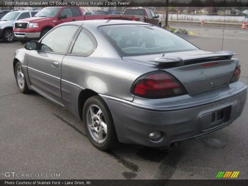Graystone Metallic / Dark Pewter 2005 Pontiac Grand Am GT Coupe