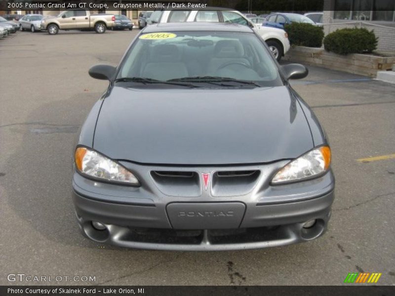 Graystone Metallic / Dark Pewter 2005 Pontiac Grand Am GT Coupe