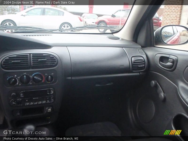 Flame Red / Dark Slate Gray 2004 Dodge Neon SE