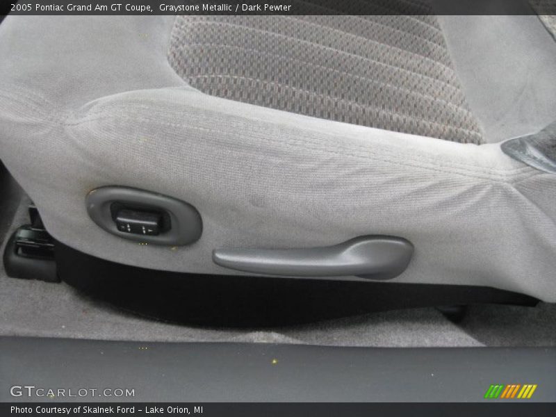Graystone Metallic / Dark Pewter 2005 Pontiac Grand Am GT Coupe