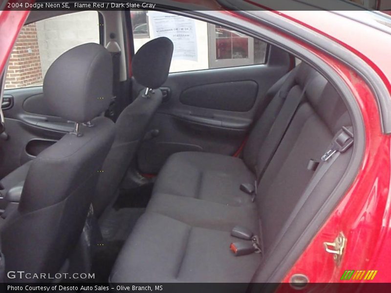 Flame Red / Dark Slate Gray 2004 Dodge Neon SE