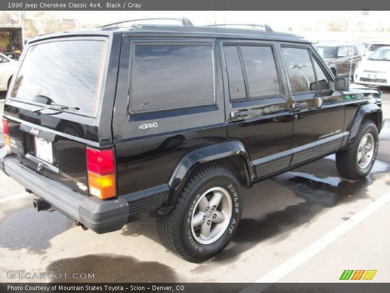 Black / Gray 1996 Jeep Cherokee Classic 4x4