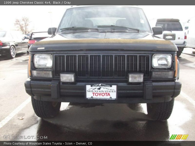 Black / Gray 1996 Jeep Cherokee Classic 4x4