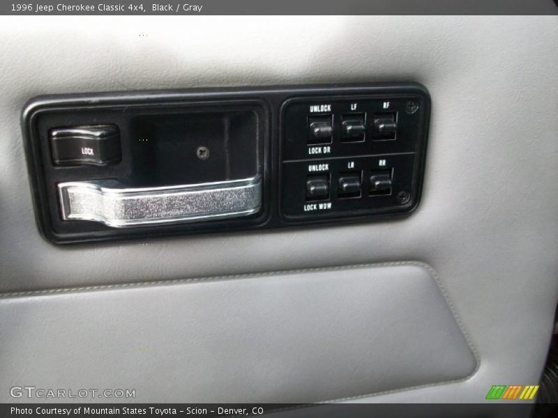 Black / Gray 1996 Jeep Cherokee Classic 4x4