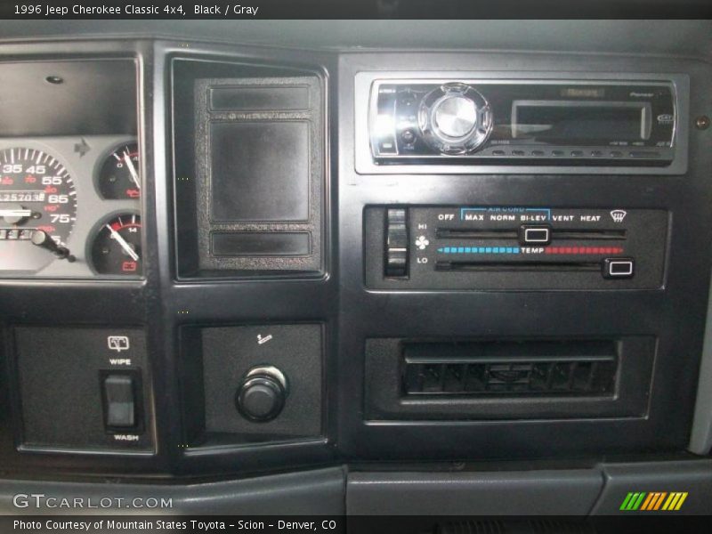 Black / Gray 1996 Jeep Cherokee Classic 4x4