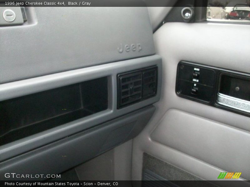 Black / Gray 1996 Jeep Cherokee Classic 4x4