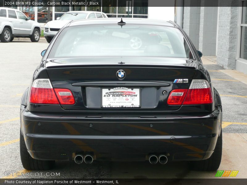 Carbon Black Metallic / Black 2004 BMW M3 Coupe