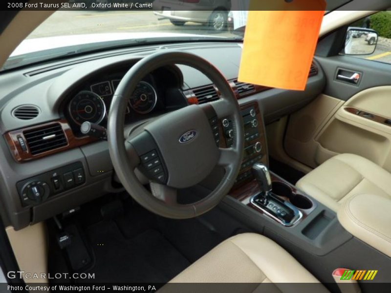Camel Interior - 2008 Taurus SEL AWD 