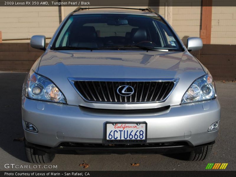 Tungsten Pearl / Black 2009 Lexus RX 350 AWD