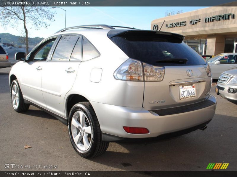 Tungsten Pearl / Black 2009 Lexus RX 350 AWD