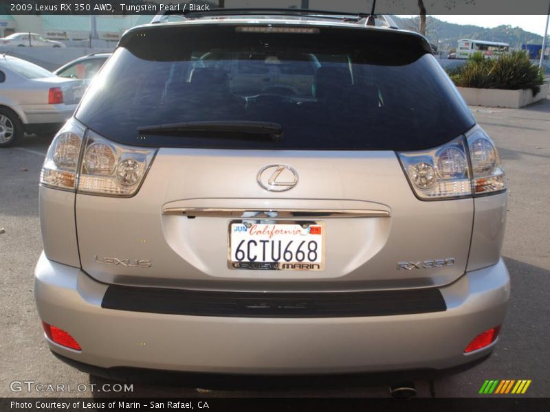 Tungsten Pearl / Black 2009 Lexus RX 350 AWD