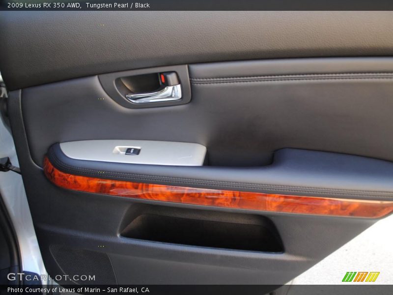 Tungsten Pearl / Black 2009 Lexus RX 350 AWD
