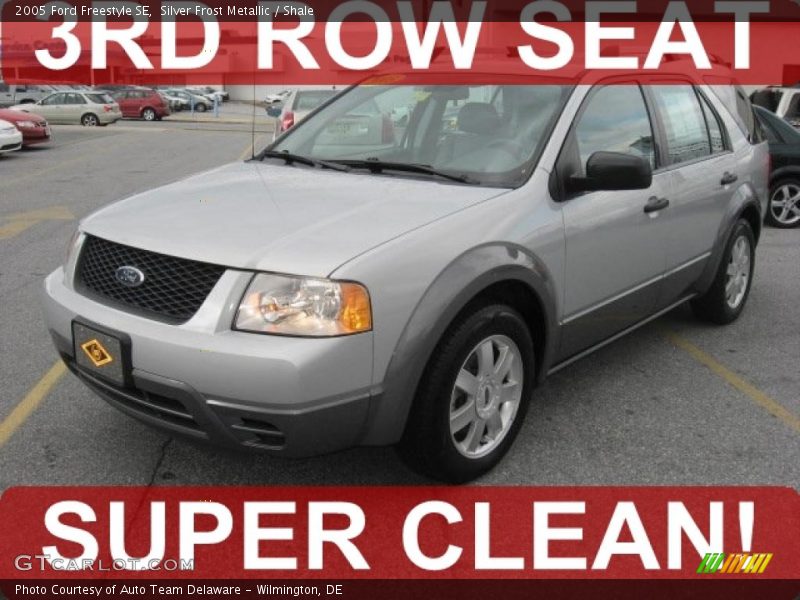 Silver Frost Metallic / Shale 2005 Ford Freestyle SE