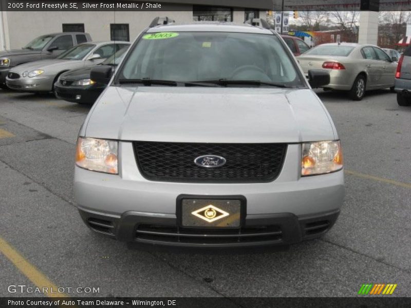 Silver Frost Metallic / Shale 2005 Ford Freestyle SE